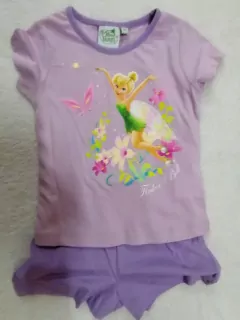 Letné dievčenské pyžamo TINKER BELL,č.98,--,116,122,128DISNEY