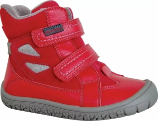 PROTETIKA ELIS RED zimné dievčenské čižmy č.30 BAREFOOT