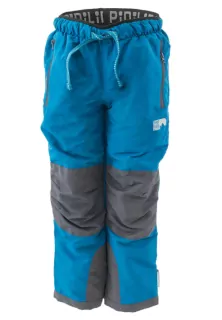 OUTDOOR zateplené nohavice - šuštiaky- , zn.PIDILIDI č.86,92,98,104,110,116,122,128,134,140 TYRKYS
