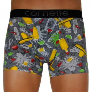 TRENKY BOXERKY PÁNSKE CORNETTE, MEXICO,vtipný motív M, L ,XL ,XXL
