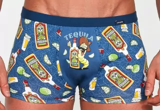 TRENKY BOXERKY PÁNSKE CORNETTE, TEKQULA,vtipný motív M, L ,XL ,XXL