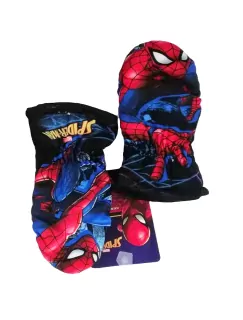 Rukavice palčiaky šuštiakové - SPIDERMAN 3-6rokov chlapčenské 