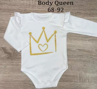Body MROFI bio bavlna PRINCEZNÁ, č.74,80,86,92,98