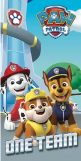 Osuška kvalitná PAW PATROL 5 bavlna