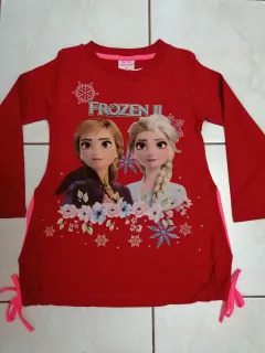 Tričko ANNA + ELSA, šaty- dlhé tričko č.110,116,122,128