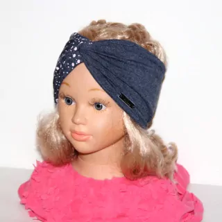 Čelenka EMILY,široká, turbanový strih,mix farieb BUBLINKY