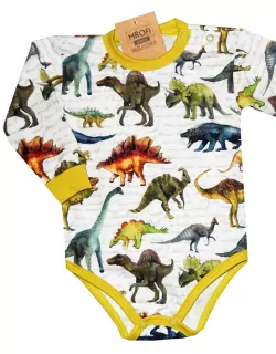  Body dlhý rukáv DINOSAURUS , MROFI, č.80,86 