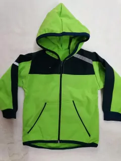 Termo bunda HF slovenská- softshell ZELENÁ REFLEX, HAPPY FASHION