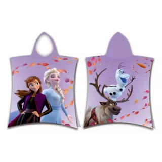Pončo DISNEY Frozen ANNA A ELSA