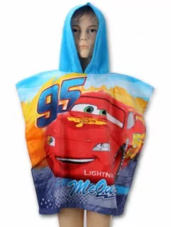 Pončo kvalitné DISNEY Cars- MC QUEEN