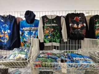 Tričko mikina MINECRAFT č.116 až 164s kapucňou