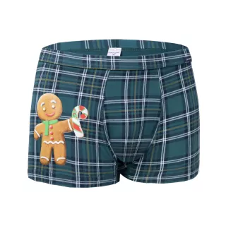 TRENKY BOXERKY PÁNSKE CORNETTE, VIANOČNÉ COOK S, M, L ,XL ,XXL PERNÍČEK