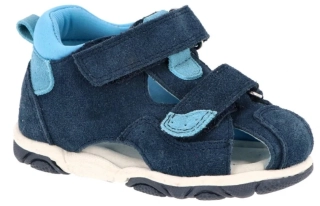 PROTETIKA TORY DENIM LETNÁ OBUV PRE CHLAPCOV, sandále č. 25, č.26
