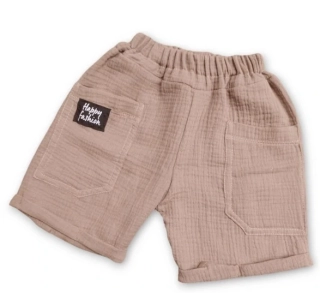 MUŠELÍNOVÉ KRÁTKE jednofarebné nohavice chlapčenské tyrkysové, tmavo modré, bl.modré, oceľové, béžové, hnedé, šedé, jeans modré, olivové 