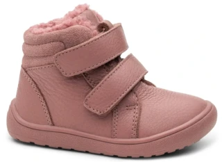 PROTETIKA BAREFOOT GINA OLD PINK dievčenské zimné čižmy č.19,21,22,23,24,25,26,27,28
