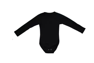 Body- dres čierne/biele zapínacie