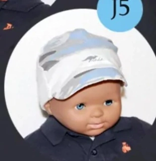 Šiltovka Rado, modrá maskáčová, plátená č.48,50,52